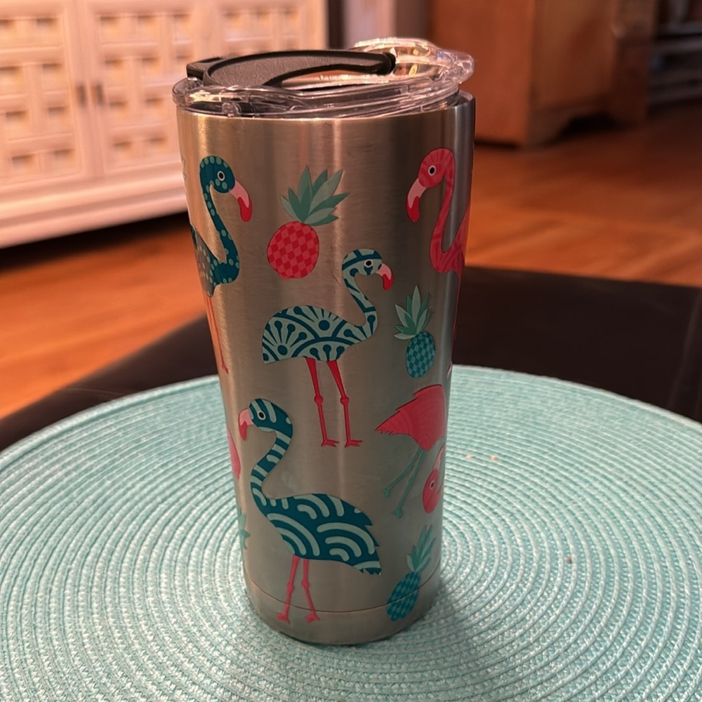 Tervis 20oz Stainless Flamingo Tumbler - Picture 2 of 5